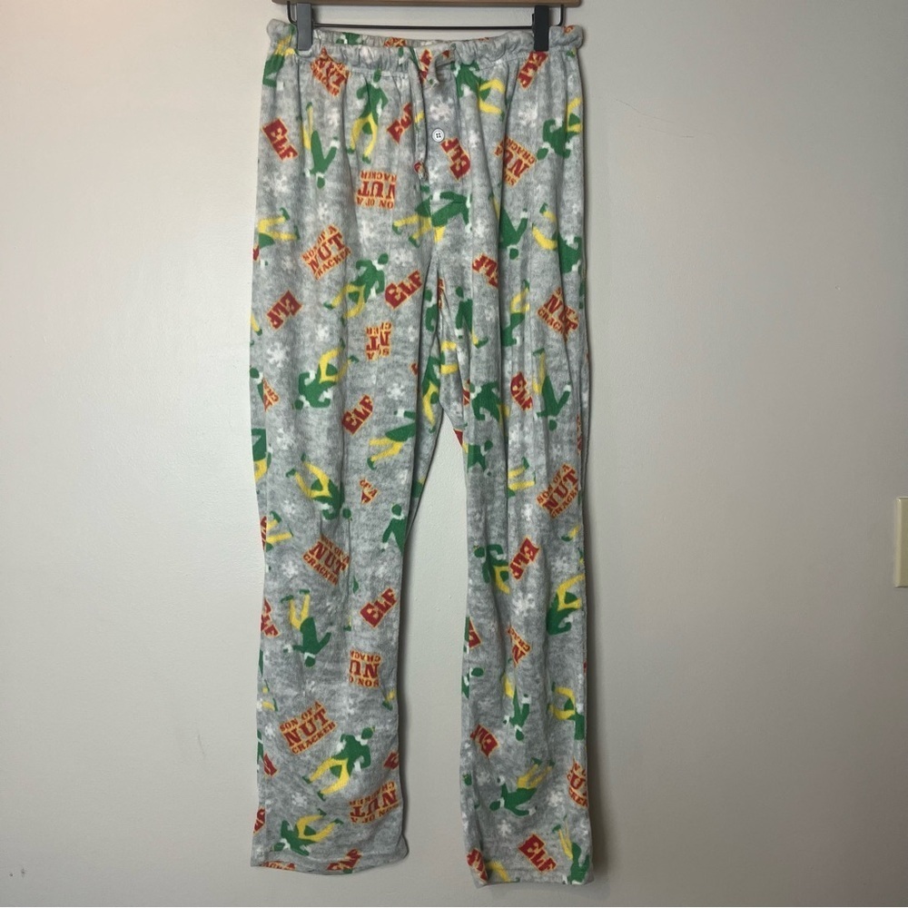 Elf Fleece “Son of a‎ Nutcracker” Pajama Pants Men’s Medium